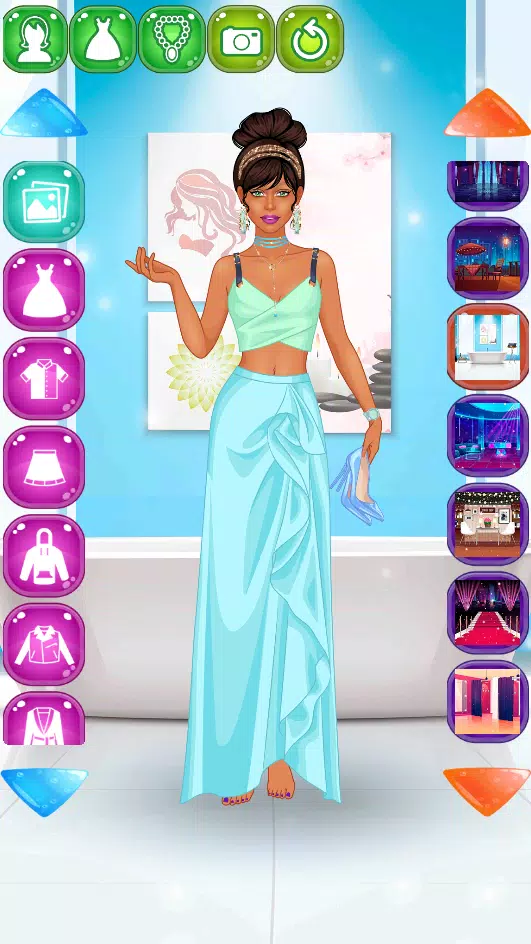Celebrity dress up Screenshots