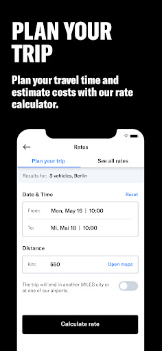 MILES Carsharing & Vans Screenshots