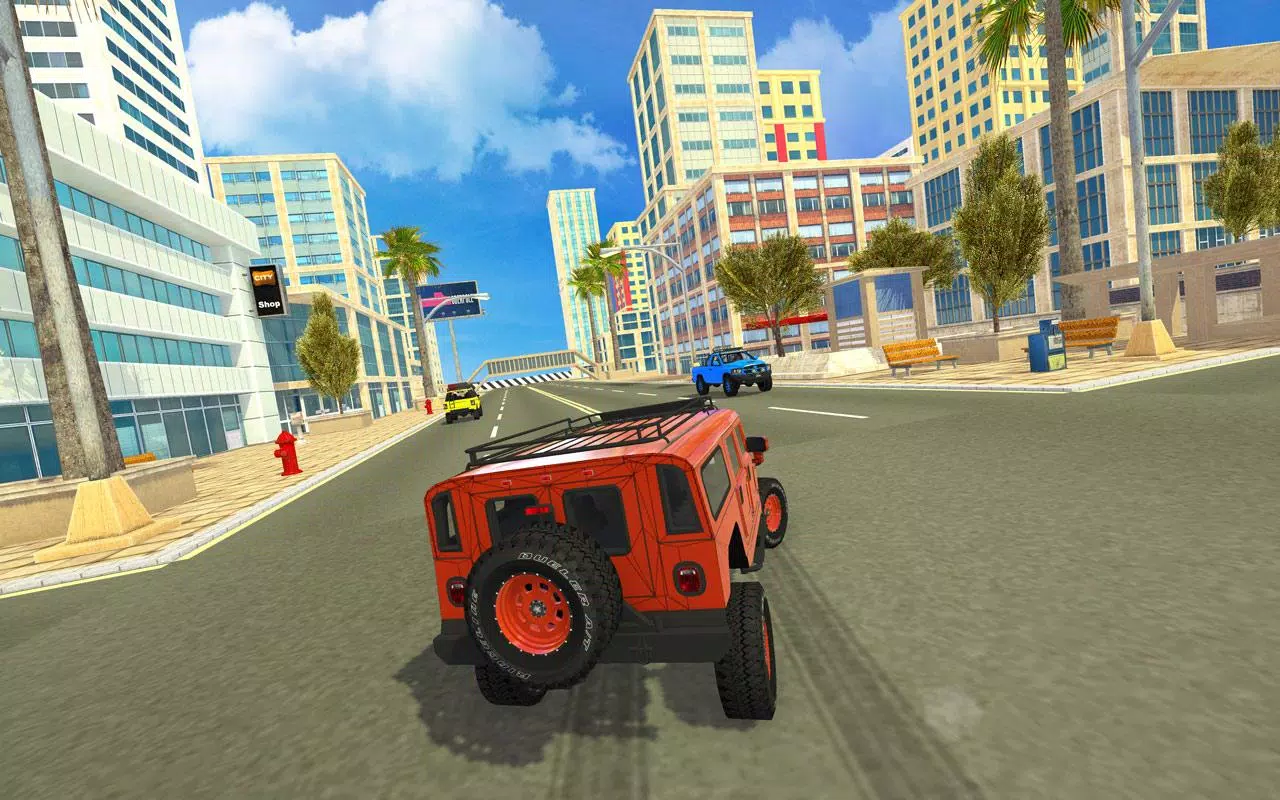 Offroad SUV Stunt Jeep Driving Screenshots