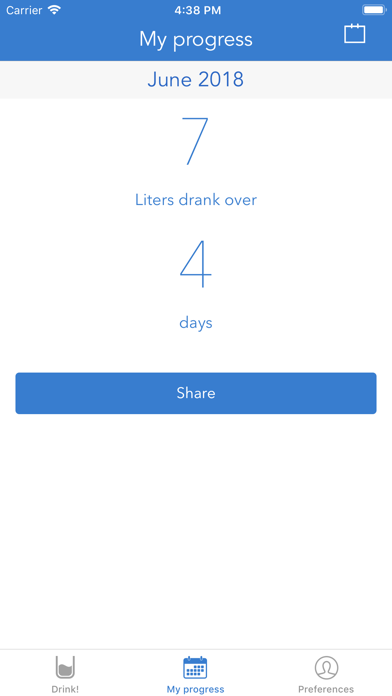 Screenshot di Water Tracker & Water Reminder