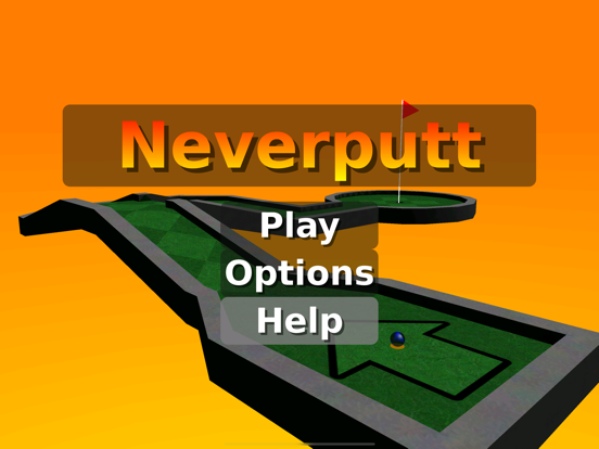 Neverputt iPad 應用截圖