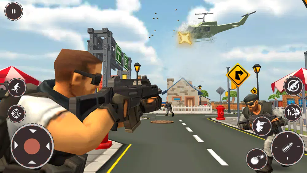 Gun Fire Real Shooting Game स्क्रीनशॉट
