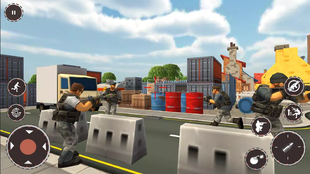 Gun Fire Real Shooting Game स्क्रीनशॉट