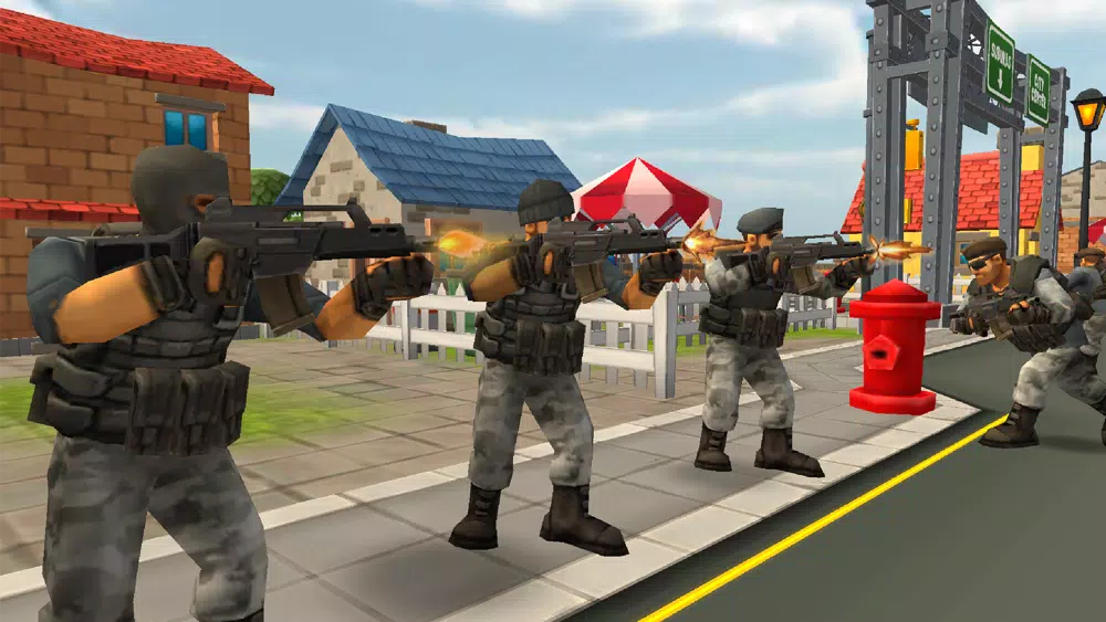 Gun Fire Real Shooting Game स्क्रीनशॉट
