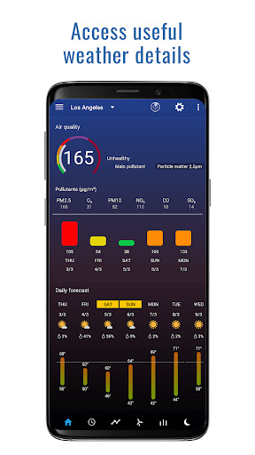 Transparent clock weather Pro Screenshots