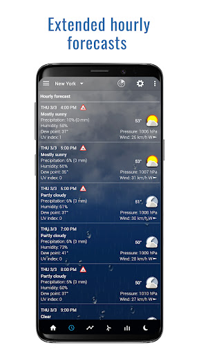 Transparent clock weather Pro Screenshots