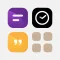 Shortcut Widgets: Custom Theme