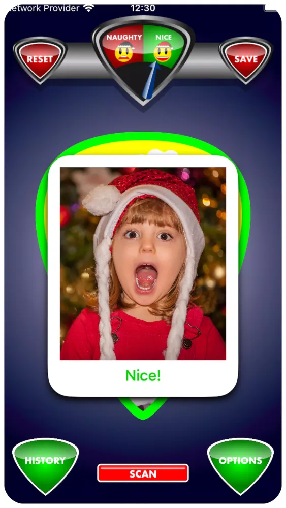 Naughty or Nice Photo Scanner Screenshots