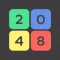 Drop 2048 (block drop game)