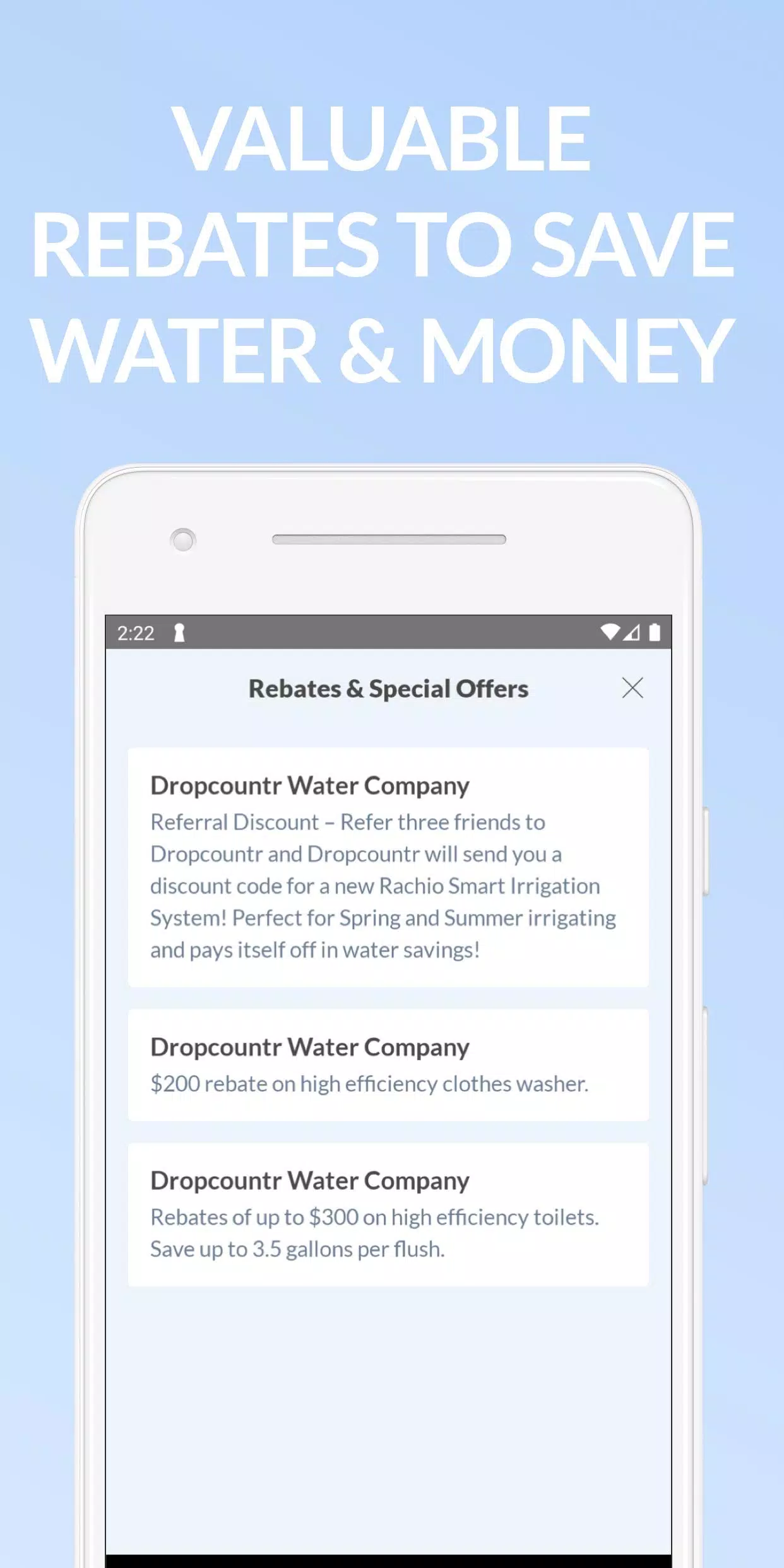 Dropcountr Screenshots