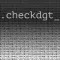 checkdgt - Check Digit Generator and Validation