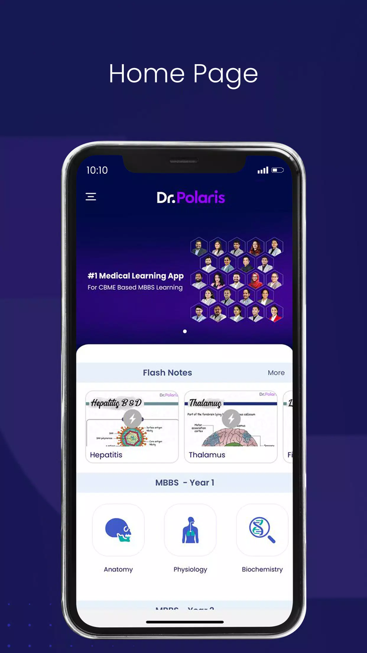 Dr.Polaris - MBBS Learning App Screenshots