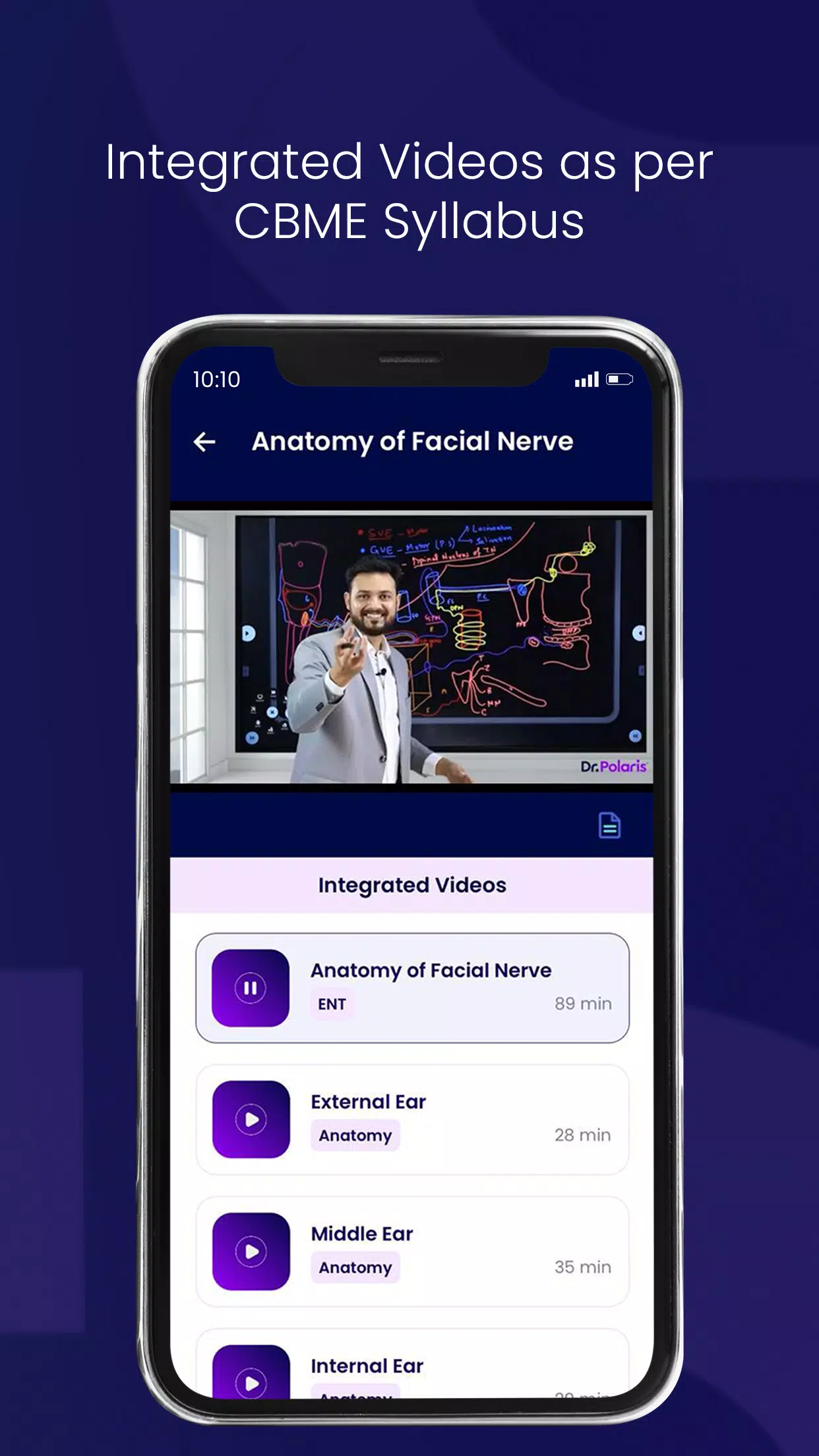 Dr.Polaris - MBBS Learning App Screenshots
