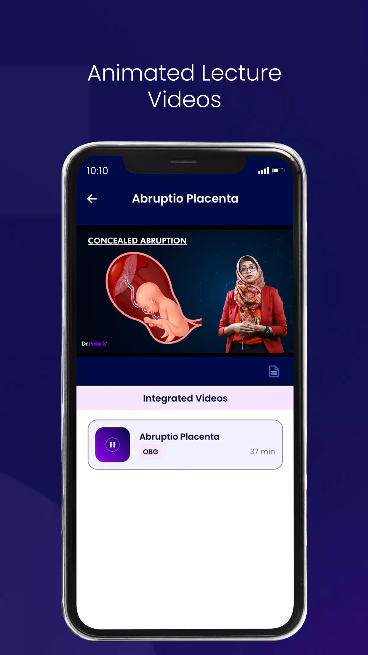 Dr.Polaris - MBBS Learning App Screenshots