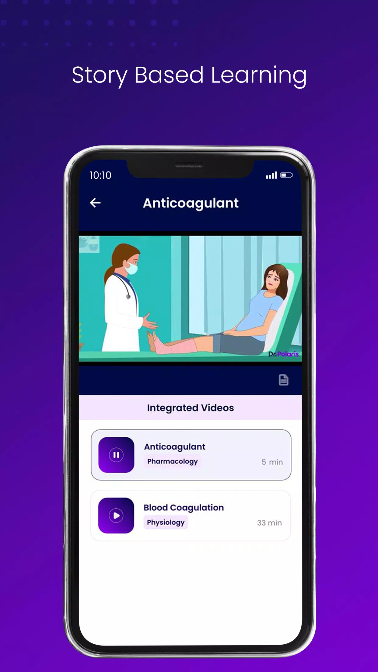 Dr.Polaris - MBBS Learning App Screenshots