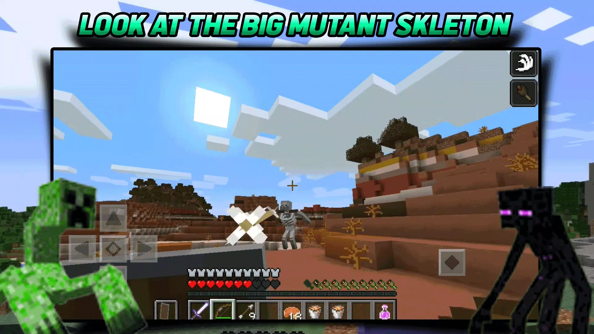 Morph mutant Evol for MCPE Screenshots