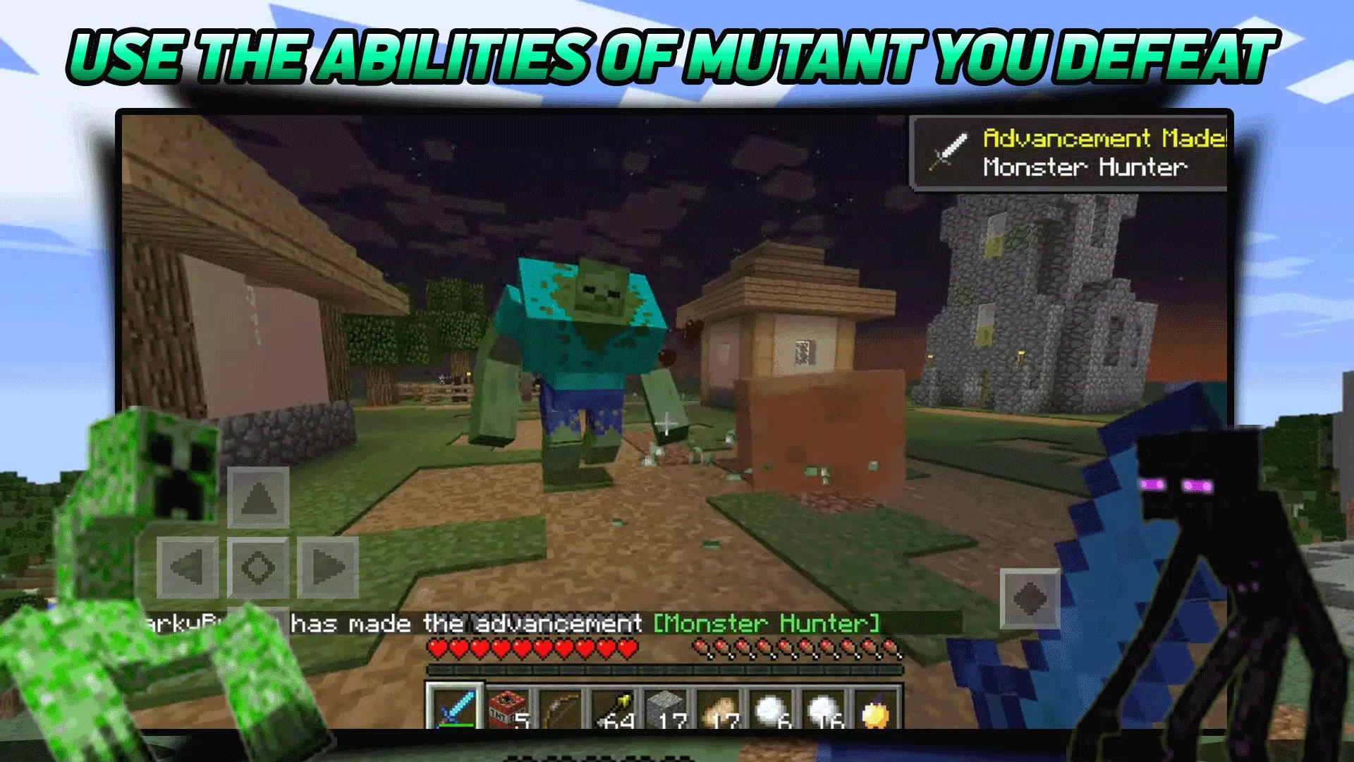 Morph mutant Evol for MCPE Screenshots