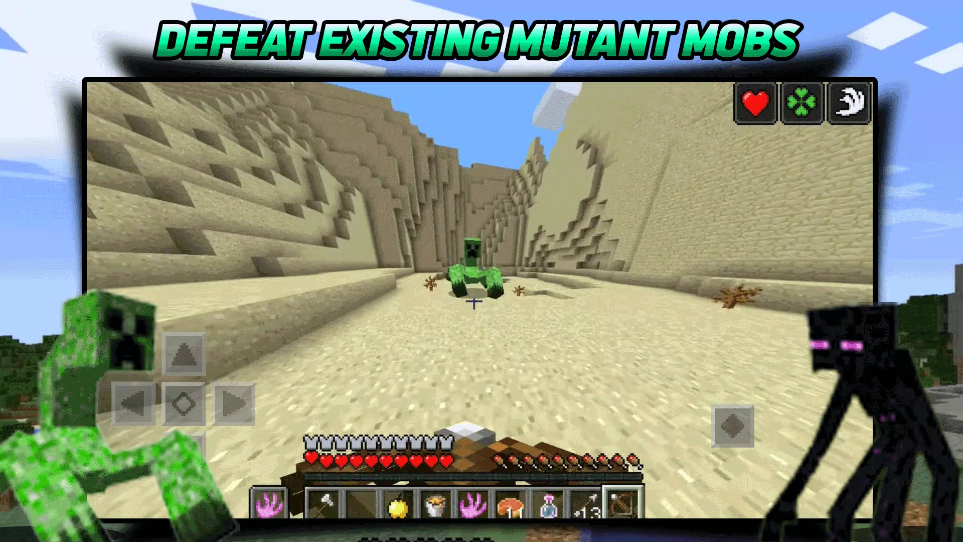 Morph mutant Evol for MCPE Screenshots