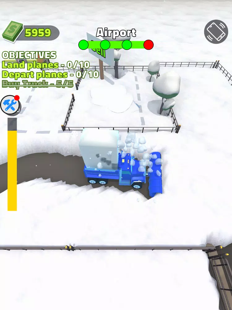 Snow Plow 3D iPad Screenshots