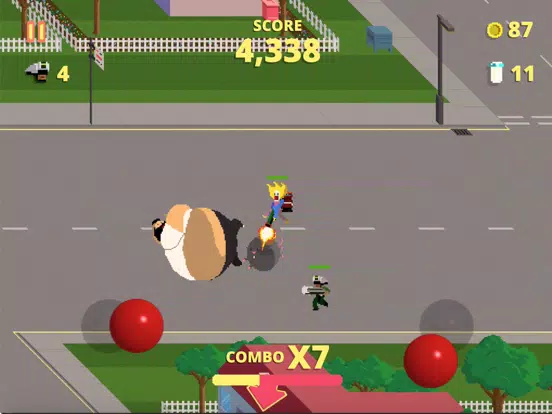 Tangkapan layar Fast Food Rampage! iPad 