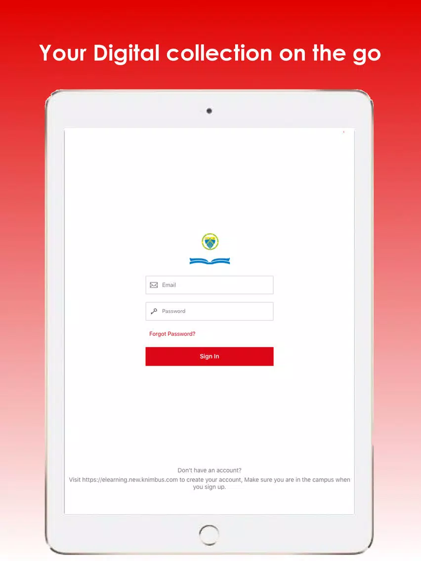 eLearning Mobile App iPad Screenshots