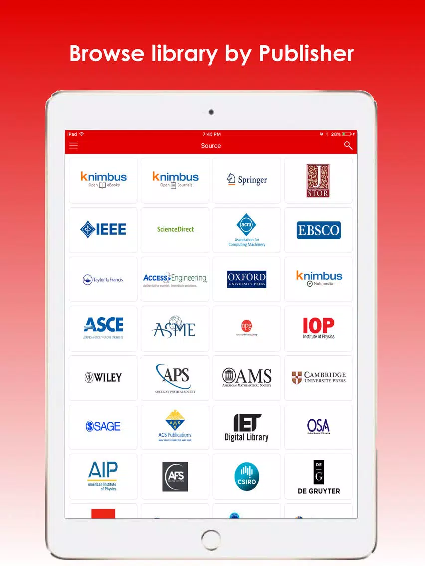 eLearning Mobile App iPad Screenshots