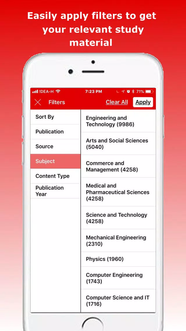 eLearning Mobile App Screenshots