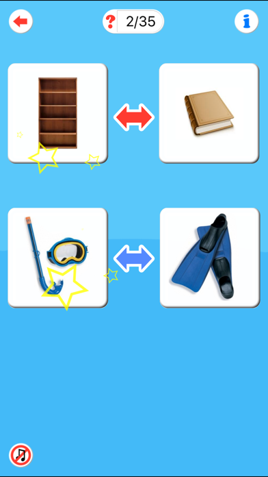 Combinations - Preschool Exercises Screenshots