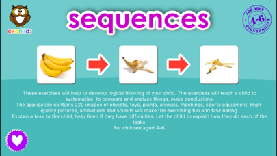 Sequences Pro - Preschool Exercices Screenshots