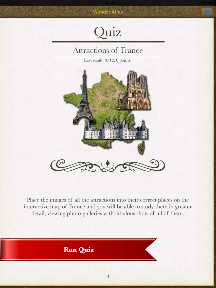 France. The Wonder Atlas Pro iPad Screenshots