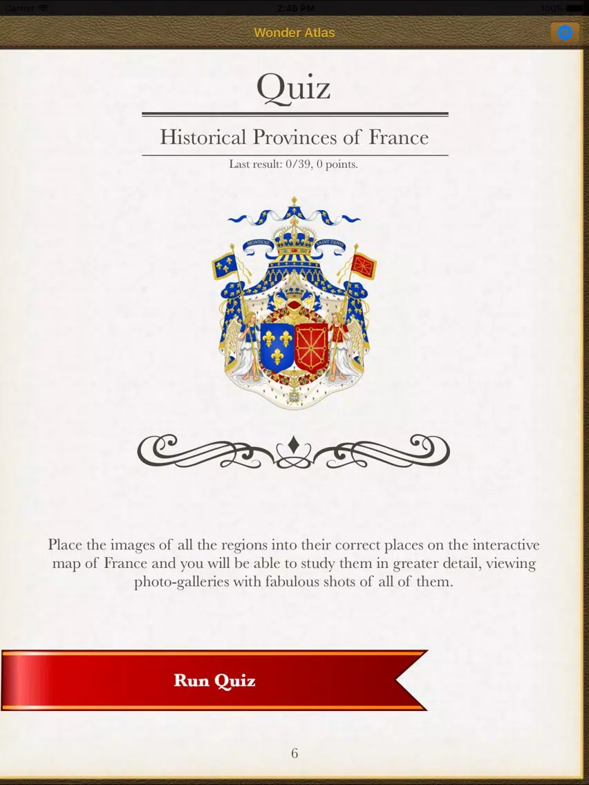 France. The Wonder Atlas Pro iPad Screenshots