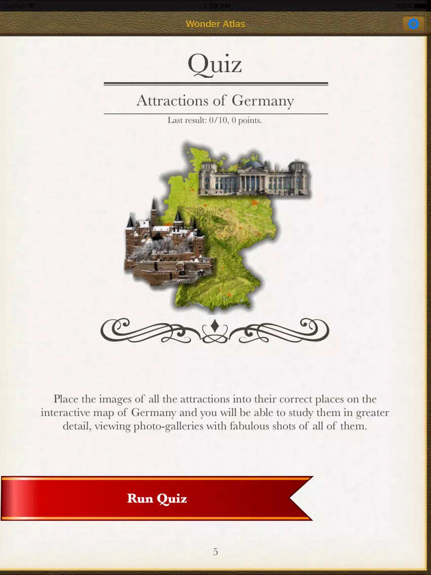 Germany. The Wonder Atlas Pro. iPad Screenshots