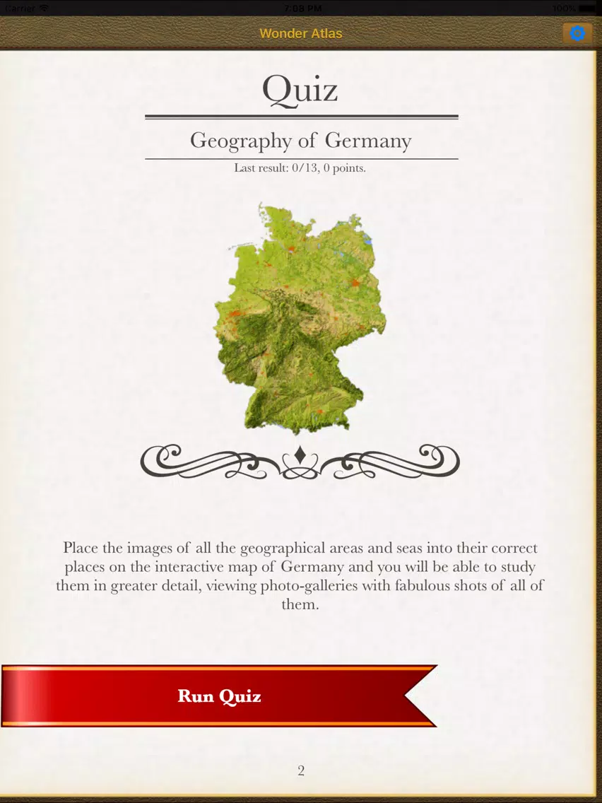 Germany. The Wonder Atlas Pro. iPad Screenshots