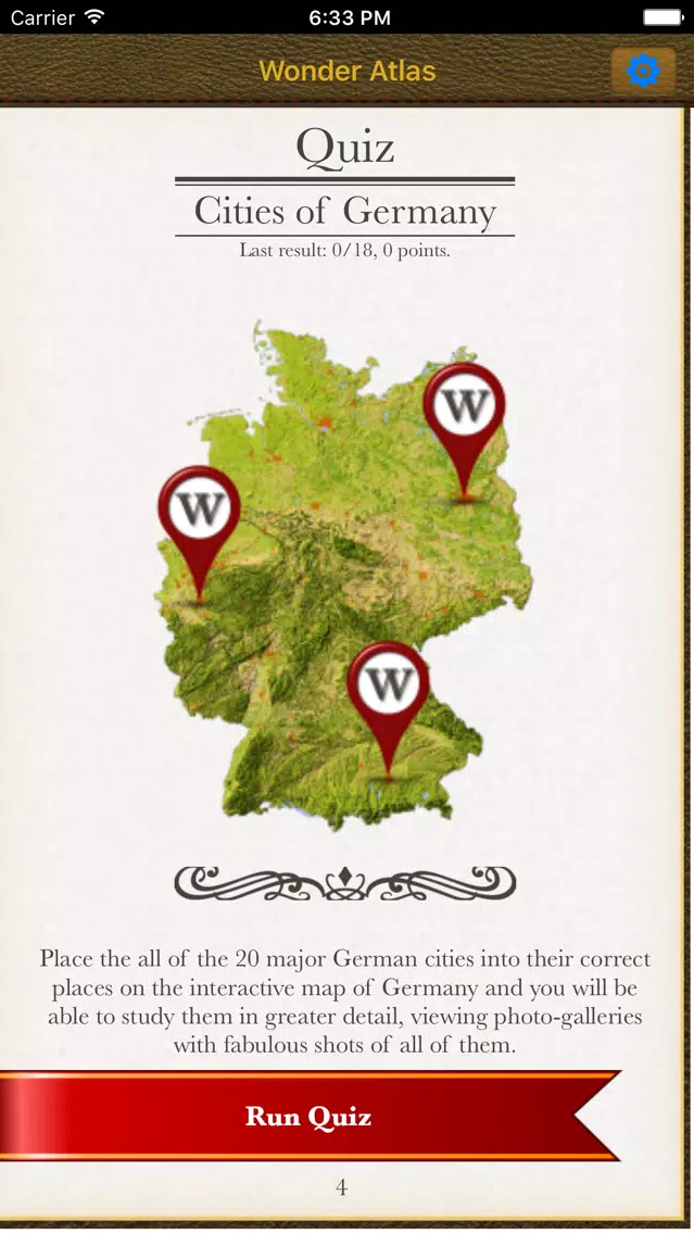 Germany. The Wonder Atlas Pro. Screenshots