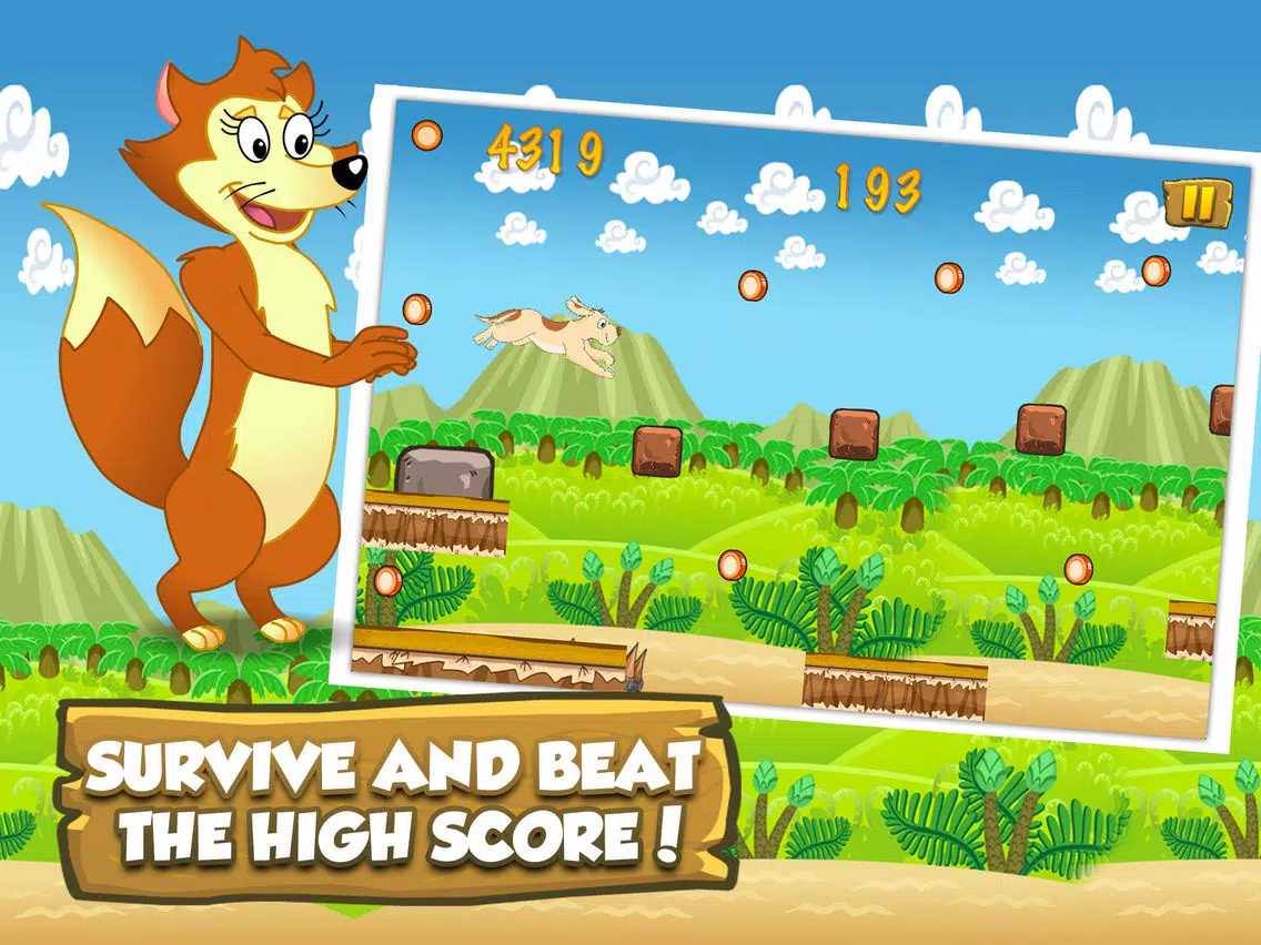 Farm Animal Runners - Lost In The Wilderness Adventure iPad Screenshots