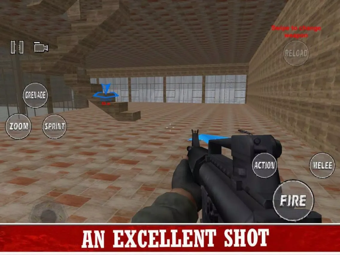Tangkapan skrin Attack Terrorist Mission Fire iPad 