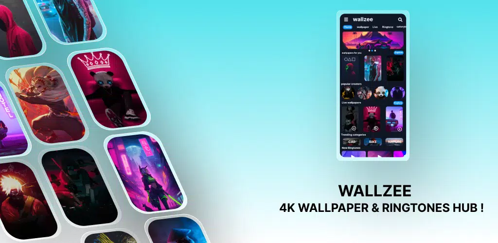 wallzee - Wallpaper & Ringtone Screenshots