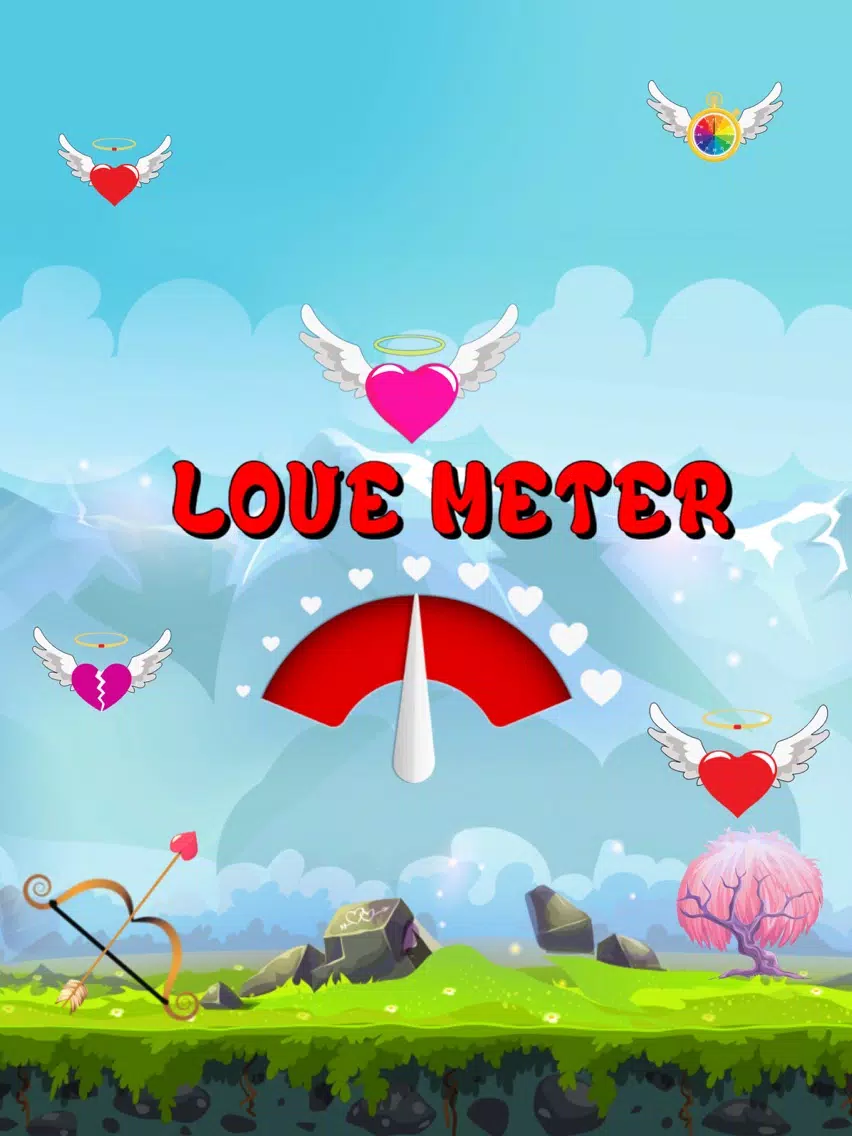 Love Meter - kill heart games shooting free games iPad  Screenshots