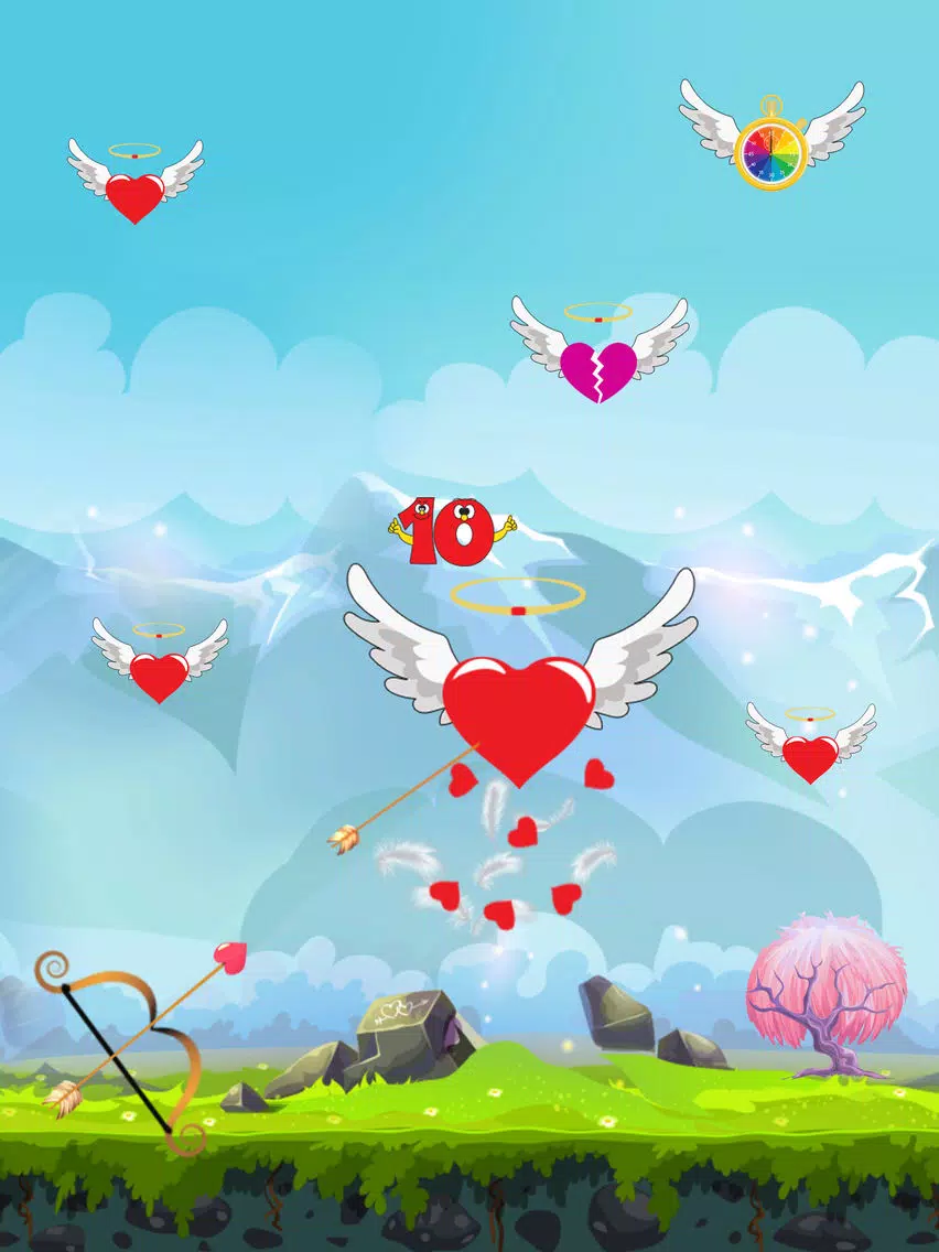 Love Meter - kill heart games shooting free games iPad  Screenshots