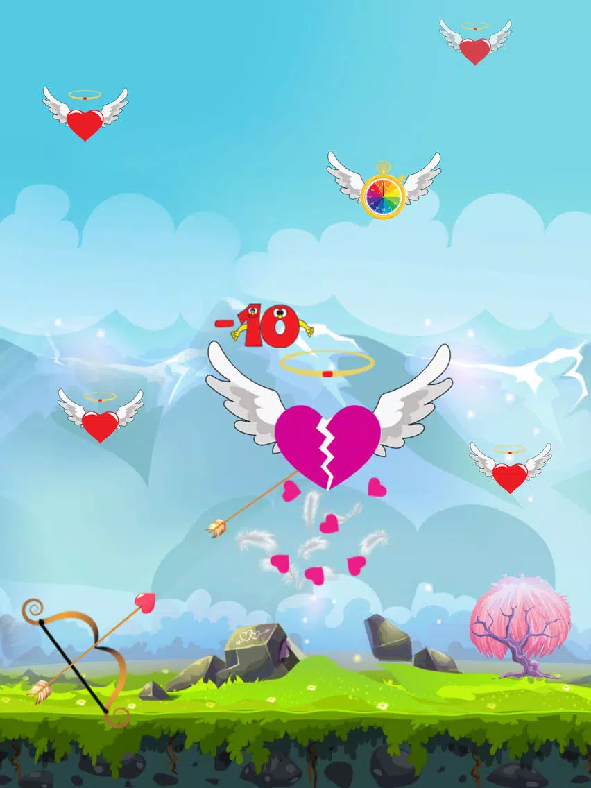 Love Meter - kill heart games shooting free games iPad  Screenshots