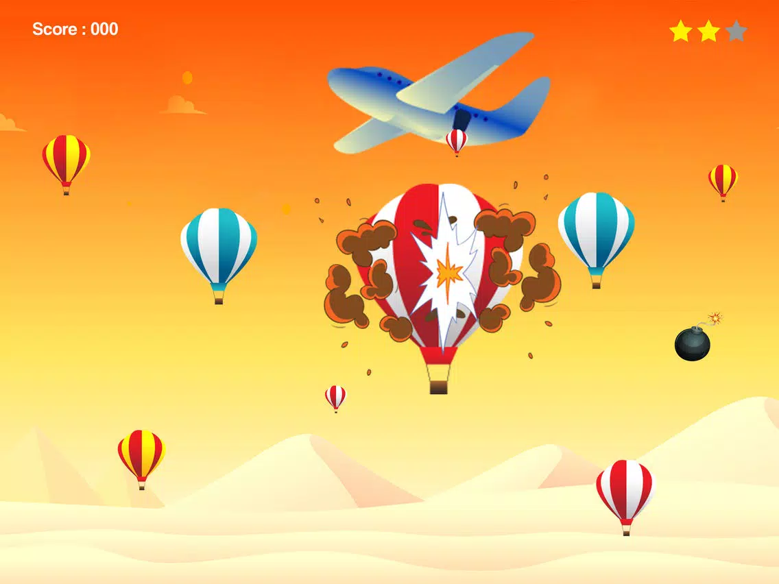 تصاویر Parachute Crush - finger tap crush top free games iPad 