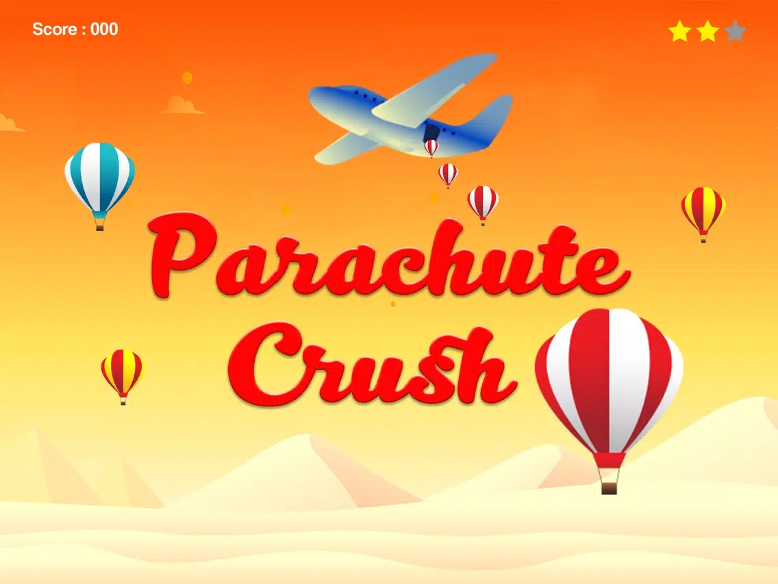 تصاویر Parachute Crush - finger tap crush top free games iPad 