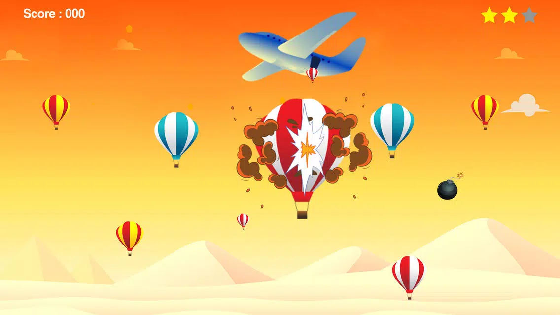 تصاویر Parachute Crush - finger tap crush top free games