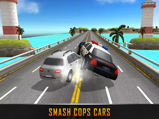 Capturas de tela do Police Car Driver Chase Real Life Robbers Vehicle iPad 