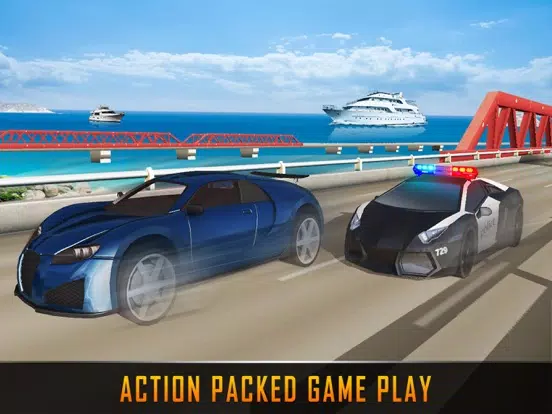 Capturas de tela do Police Car Driver Chase Real Life Robbers Vehicle iPad 