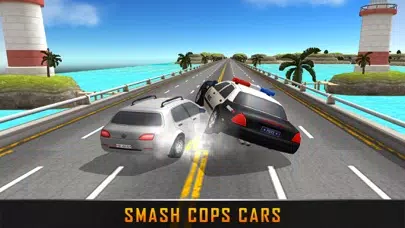 Capturas de tela do Police Car Driver Chase Real Life Robbers Vehicle