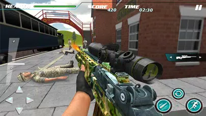 Capturas de pantalla de Train Sniper Assassin: Sharp-shooter Killer
