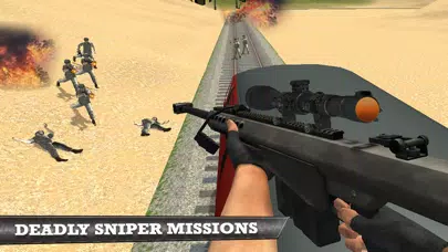 Capturas de pantalla de Train Sniper Assassin: Sharp-shooter Killer