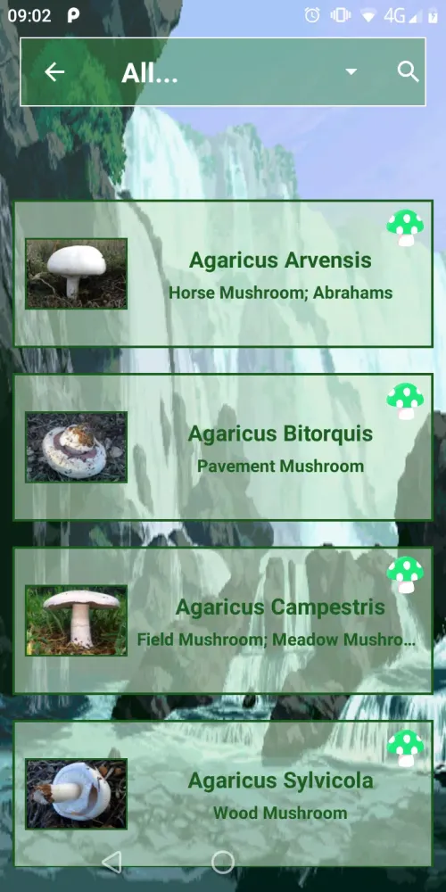 Mushrooms Guide Screenshots