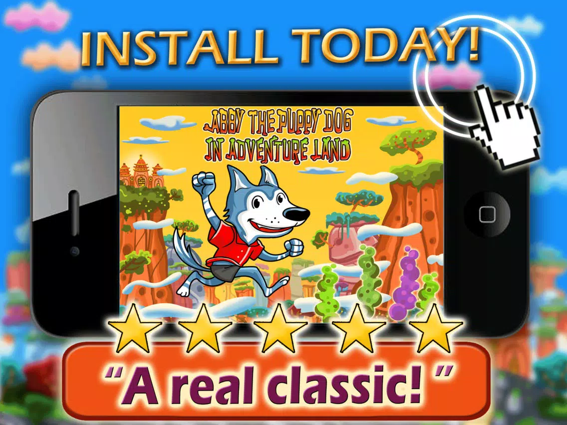 Abby The Puppy Dog In Adventure Land - Cute Pet Action Running Game For Kids HD FREE iPad 应用截图